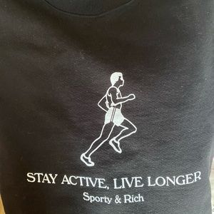 BNWT sporty and rich crewneck